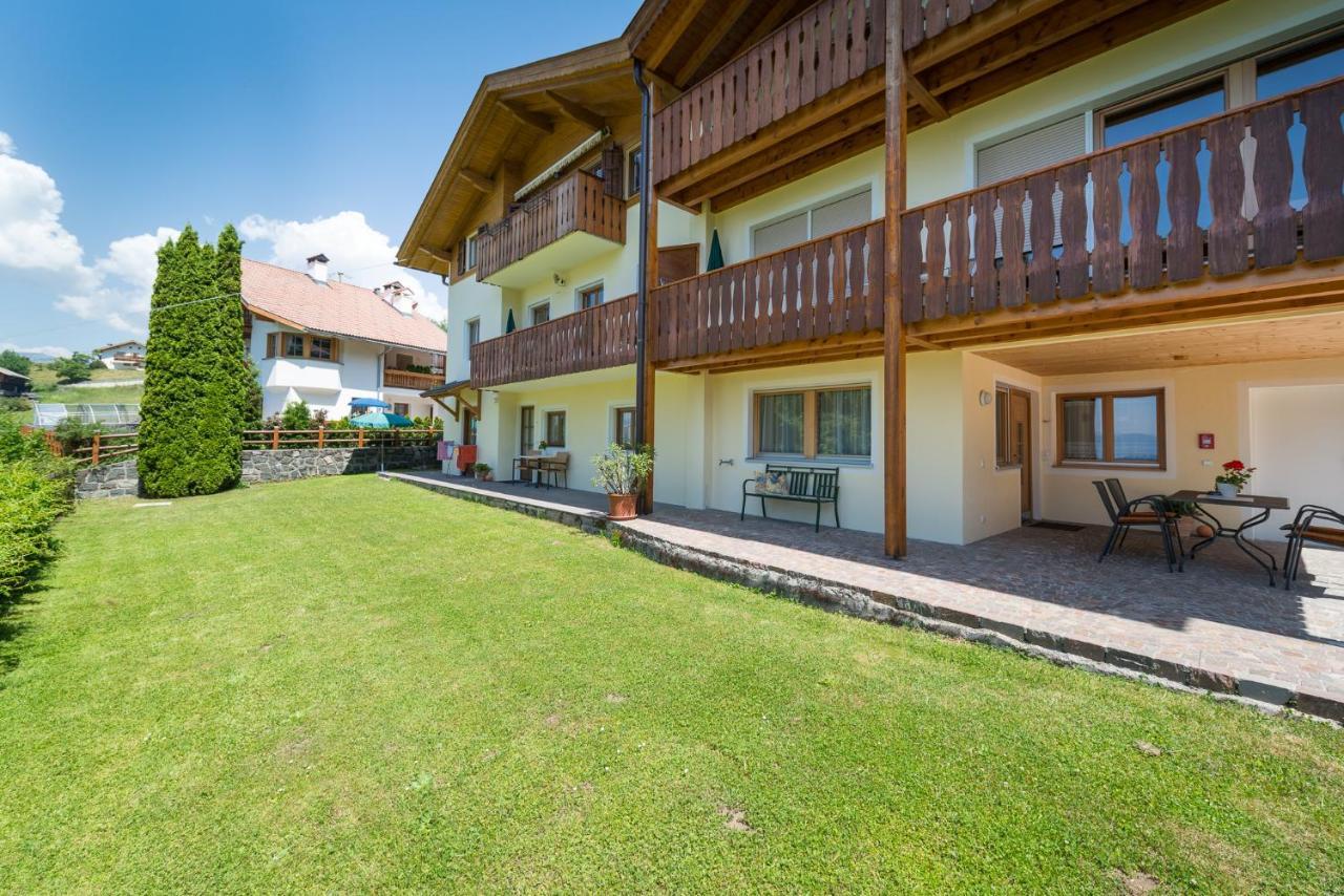 Schoene Ferienwohnung Siusi Exterior foto